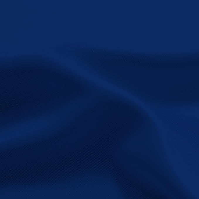 Yakamok Greyish White and Royal Blue Ombre Curtains, Light Blocking Curtains - Image 8