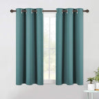 NICETOWN Living Room Window Curtain Panels, Thermal Insulated Solid Grommet by NICETOWN