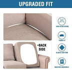 H.VERSAILTEX High Stretch Individual Seat Cushion Covers Sofa Slipcovers Couch - Image 6