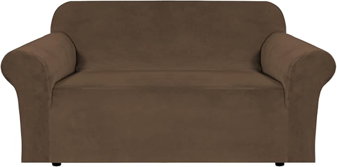 H.VERSAILTEX Stretch Velvet Loveseat Covers by HVERSAILTEX