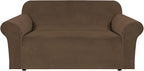 H.VERSAILTEX Stretch Velvet Loveseat Covers by HVERSAILTEX