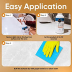 MB-5 Stone & More, All Purpose Cleaning Spray Kitchen Counter Cleaner Spray for Marble and Granite– No Streak Formula for Stone, Glass, Granite, Ceramic, Corian, Porcelain (32 oz)