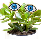 Tuitessine Evil Eye Plant Stakes Set of 2, Eyeball Garden Plant Picks