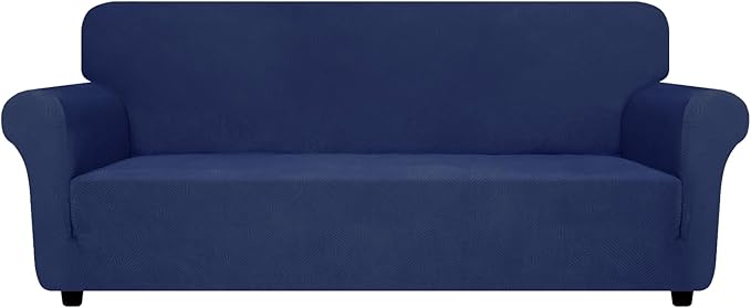 ZNSAYOTX Super Stretch Couch Cover, New Striped Sofa Covers Fitted Slipcovers - Image 7