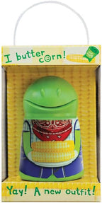 Talisman Designs Butter Baby | Interlocking Stainless Steel Picks | Multicolor | Corn on the Cob, Utensil | Corn Holders | Corn Skewers