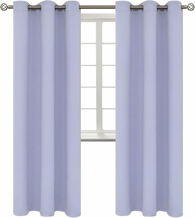 BGment Room Darkening Curtains 84 Inches Long by BGment
