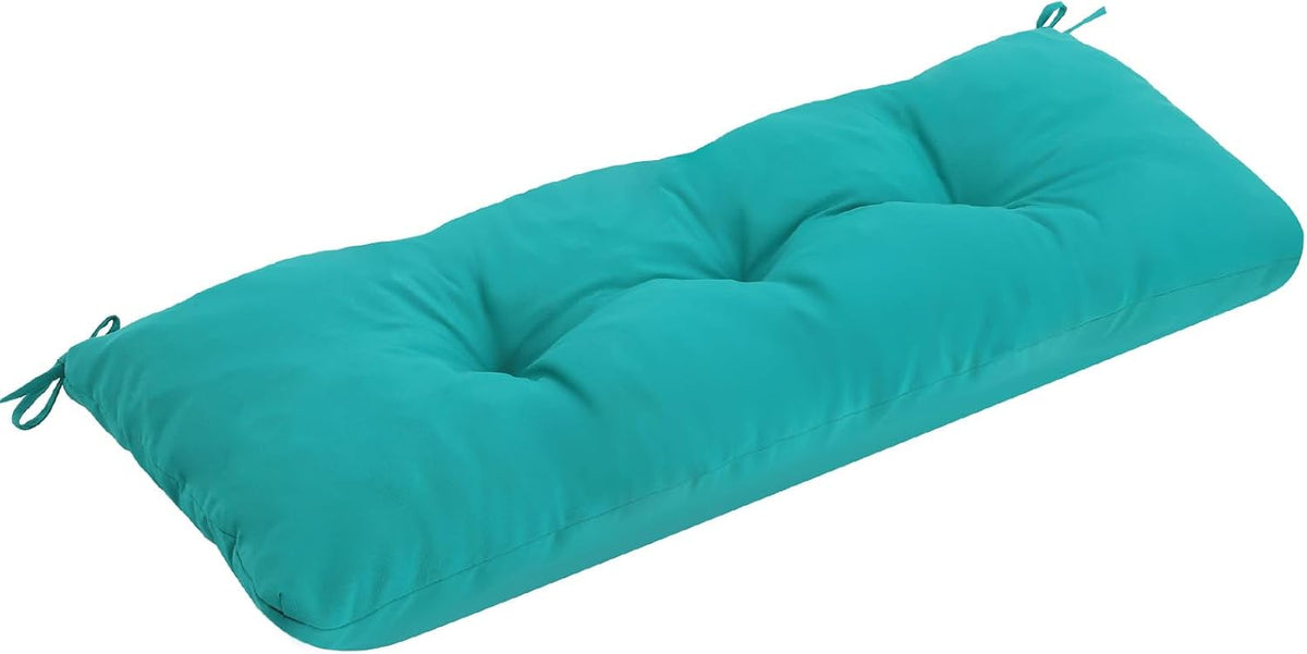 Outdoor Bench Cushion Waterproof, Tufted Bench Seat Cushion
