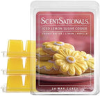 ScentSationals Iced Lemon Sugar Cookies Scented Wax Melts 10oz (24 Cubes)