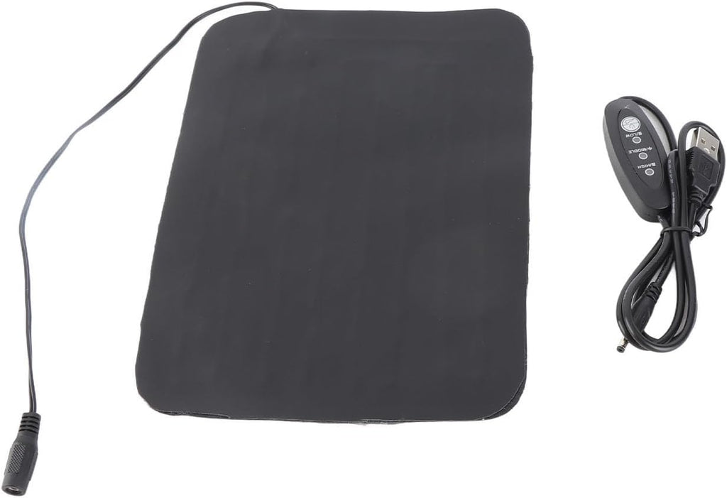 Seedling Heat Mat, Rapid Even Warming Pad with 3 Temperature Settings and USB Power Control for Indoor Gardening Hydroponics PU Surface 15x22 in 1 Pack