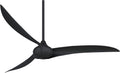 Minka-Aire F855-CL Wave 65" Ceiling Fan with Remote Control in Coal Finish
