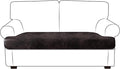 Leather Look Couch Cushion Covers Sofa Seat Slipcovers Sets Couches Furniture by ANARACHON