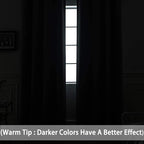 Yakamok Burnt Orange Blackout Curtains - Image 6
