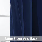Yakamok Blackout Curtains Room Darkening Thermal Insulated - Image 3