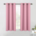 NICETOWN Rouge Pink Blackout Curtain Panels by NICETOWN
