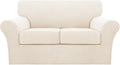 Turquoize 3 Piece Sofa Covers for 2 Cushion Couch Sofa Slipcover Soft Couch by Turquoize