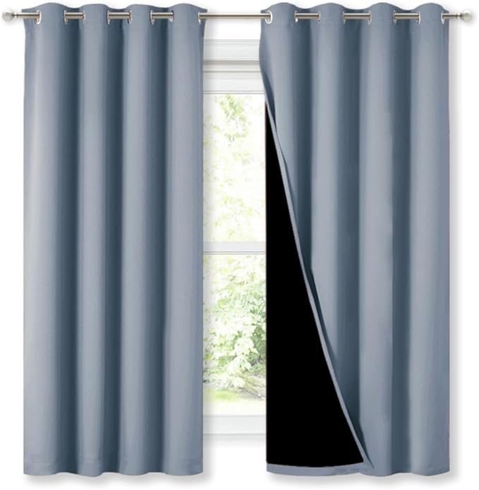 NICETOWN 100% Blackout Curtains - Image 2