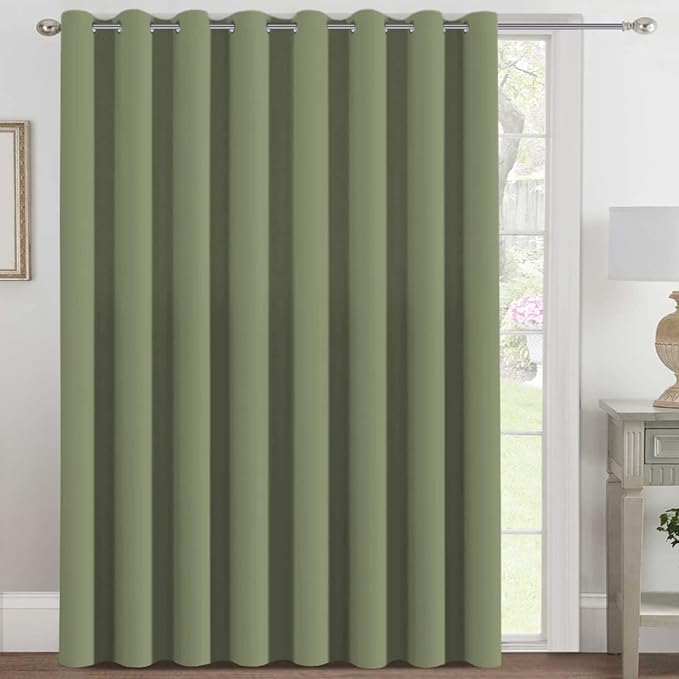 H.VERSAILTEX Blackout Patio Curtains 100 x 96 Inches by HVERSAILTEX