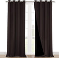 NICETOWN Full Shading Curtains 90 inches Long 2 Panels Set by NICETOWN