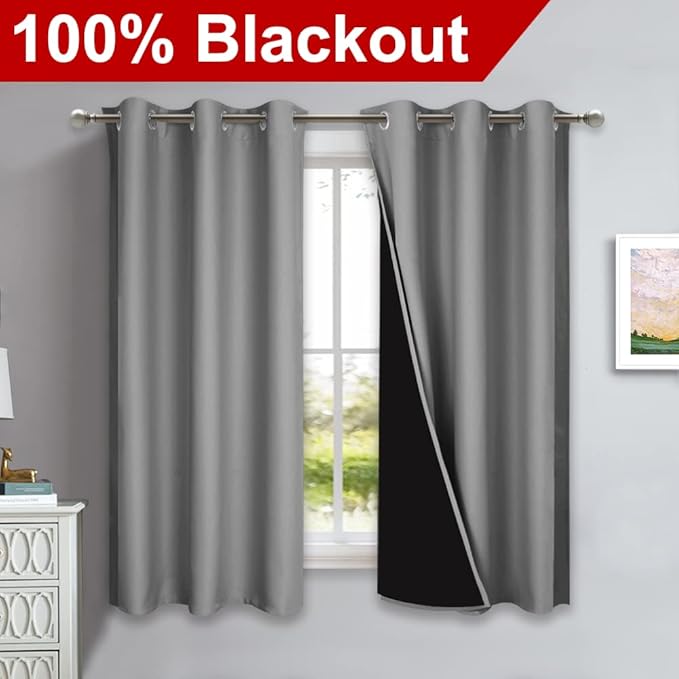 NICETOWN 100% Blackout Curtains - Image 2