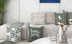 YCOLL Pillow Covers 18x18 Set of 4, Modern Sofa Throw Pillow Cover, Decorative - Image 7