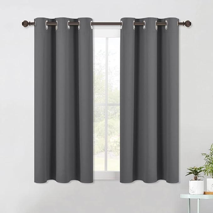 NICETOWN Bedroom Curtains Blackout Drapery Panels, Three Pass Microfiber by NICETOWN