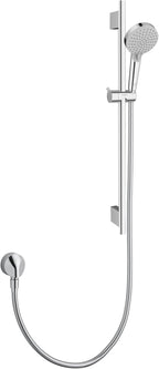 hansgrohe Vernis Blend 11-inch 3-Spray Handshower with Slide Bar and Hose, Rain, IntenseRain, Handheld Shower Head System in Brushed Nickel, 04970820