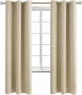 BGment Room Darkening Curtains 72 Inches Long by BGment