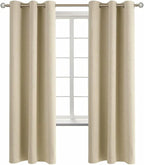 BGment Room Darkening Curtains 72 Inches Long by BGment
