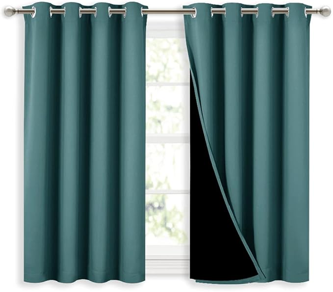 NICETOWN Small 100% Blackout Curtains - Image 3