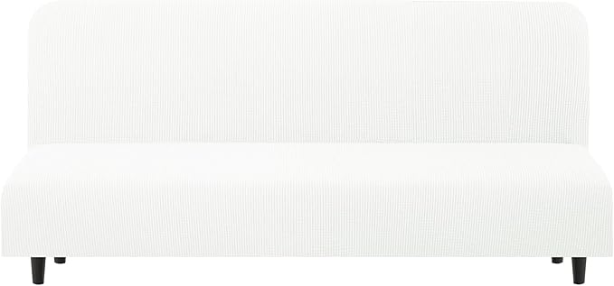 U-NICE HOME Stretch Futon Cover Armless Bed Slipcover by U-NICEHOME