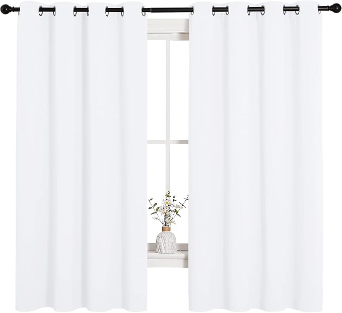 NICETOWN Draperies Curtains Panels, Blocking Out 50% Sunlight Window Treatment - Image 2
