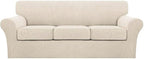 Turquoize 4 Piece Couch Cover Sofa Covers by Turquoize