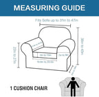 H.VERSAILTEX 2-Pieces Armchair Cover Chair Slipcovers - Image 2