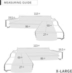 Easy-Going Sofa Slipcover L Shape Sofa Cover Sectional Couch Cover Chaise - Image 6