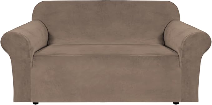 H.VERSAILTEX Stretch Velvet Loveseat Covers by HVERSAILTEX