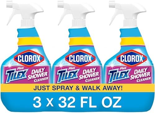 Clorox Plus Tilex Daily Shower Cleaner, 32 fl. oz., 3 Pack