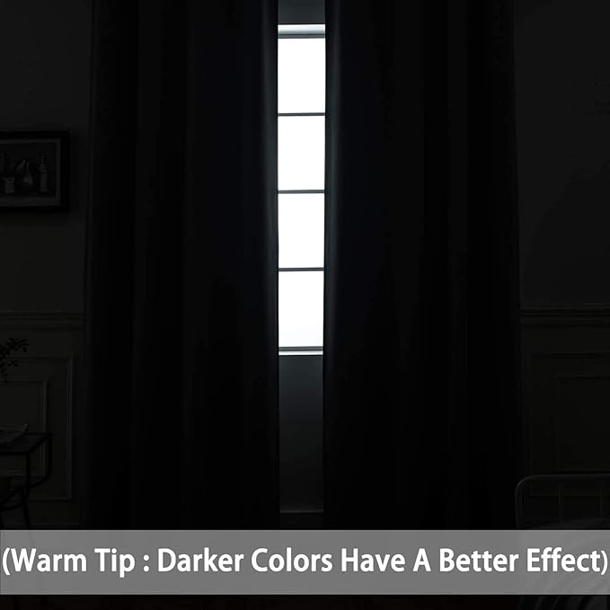 Yakamok Blackout Room Darkening Curtain Panel - Image 3