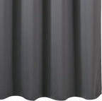 LEMOMO Blackout Curtains 66 x 54 Inch Long Frost Grey Curtains Set of 2 Panels - Image 8