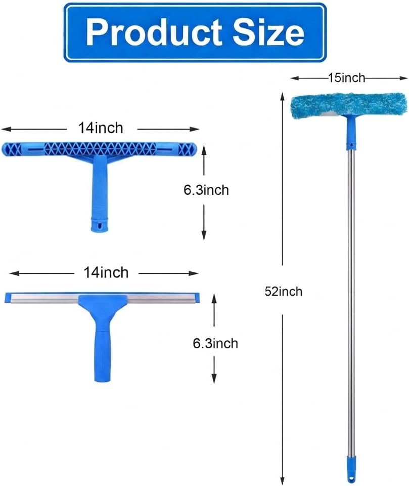 window cleaner tool Wash Bucket Set, Cleaning Squeegee Scrubber Washing Kit