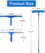 window cleaner tool Wash Bucket Set, Cleaning Squeegee Scrubber Washing Kit