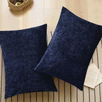 CaliTime Throw Pillow Covers Decorative 20 X 26 Inches Pack of 2 Cozy Chenille - Image 6
