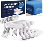 Bed Sheet Holders for Corners, 4Pcs Heavy Duty Fitted Sheet Grippers