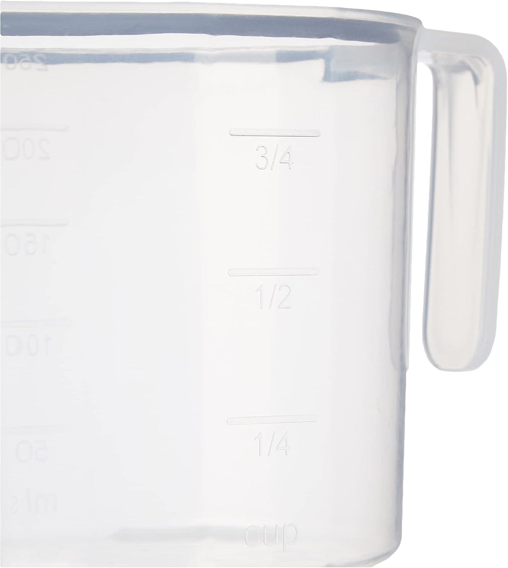 Sistema Flour and Sugar Storage Containers for Pantry with Lids and Measuring Cup, Dishwasher Safe, 13.7-Cup, White