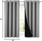 NICETOWN 100% Blackout Curtains - Image 9