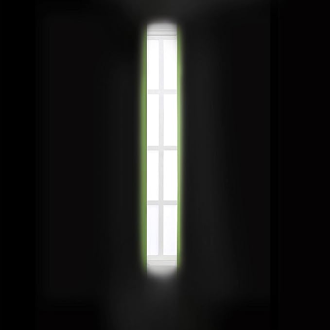 LEMOMO Light Green Blackout Curtains/42 x 84 Inch/Set of Two Panels Grommet - Image 3