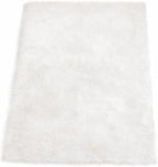 Goolela White Area Rug 5x7 Fluffy Fuzzy Furry Sheepskin Rug by Goolela