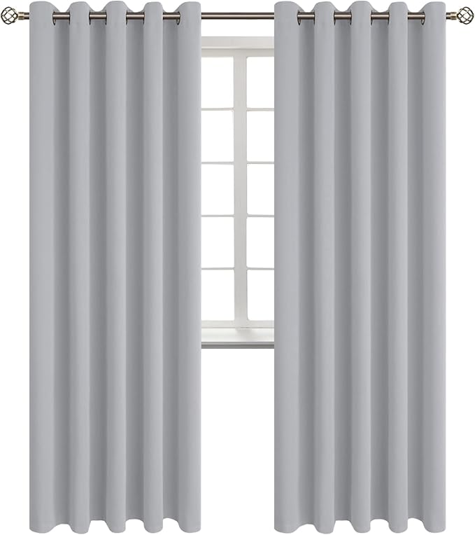 BGment Room Darkening Curtains 84 Inches Long by BGment