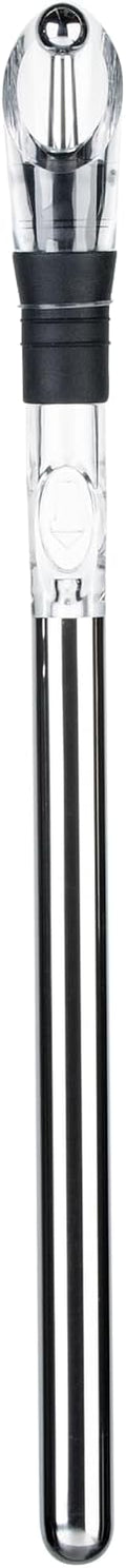 Restaurantware Wine Chilling Rod - 12.64 Inches Stainless Steel Wine Pour Spout With Chiller - Leak-Resistant Wine Accessory - Durable Silver Wine Cooler Stick
