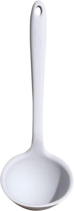 GIR Premium Silicone Ladle Serving Spoon – Ultimate, Studio White (2-Pack)