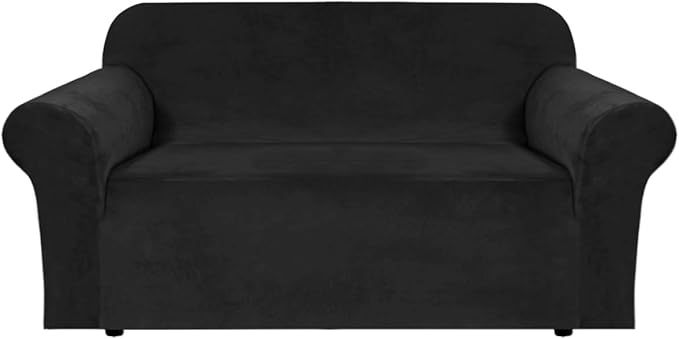 H.VERSAILTEX Stretch Velvet Loveseat Covers by HVERSAILTEX